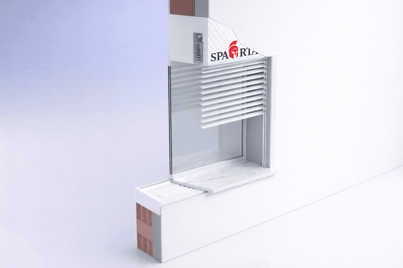 Monoblocco per frangisole